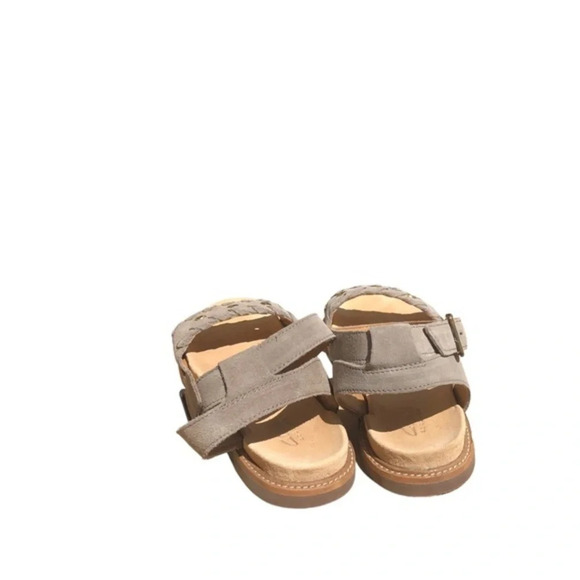 Steve Madden Women's Gray Open Toe Buckle Strap Daelyn Dress Sandals Size 8 - Picture 11 of 12